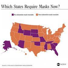 What to know about new jersey's rules. Which States Have Mask Mandates Map Abc News