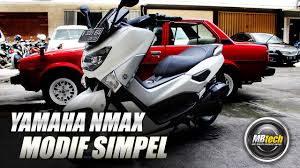 Inspirasi modif tampilan nmax kamu. Yamaha Nmax Modif Simpel Youtube