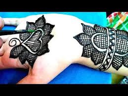 Easy Simple Beautiful Black Cone Mehndi Design Video Hand In Side Palm Mehndi Designs New Latest Youtube Simple Mehndi Designs Mehndi Simple Mehndi Designs