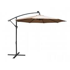 Apollo Cantilever Parasol With Lights Garden Camping