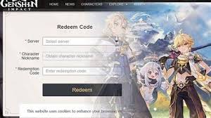 To redeem codes, visit the code redemption site and input your server, character nickname, and desired promo code. Redeem Code Genshin Impact Latest Genshin Impact Redeem Code 15 November 2020 Go To The Official Genshin Impact Redeem Code Page Flyinghighmuscat