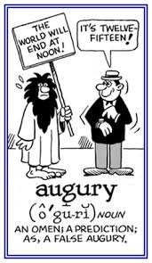 Word Information - search results for: augury