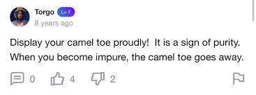 Streaming online dan download video kualitas bluray 720p gambar lebih jernih dan tajam. Til Only Virgins Have Camel Toes Badwomensanatomy