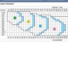 Size Chart For Spanx Power Panties