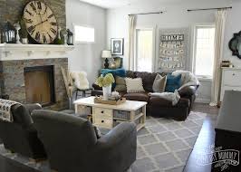 Well you're in luck, because the most common brown and teal decor material is cotton. My Home Style Before And After Modern Boho Country Living Room The Diy Mommy