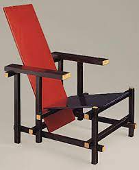 Les enfants sont ingrats, c'est bien connu. La Chaise Rouge Et Bleue De Gerrit Rietveld