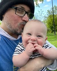 Jack loving our beautiful day at the park.