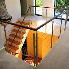According to homeadvisor, the average cost of materials and installation for a basic cable railing system is about $3,000 for 50 linear feet of railing for a 350 square foot deck. Indoor Cable Railing Exterior Steel Railing Systems Ss Railing Design For Balcony Pr T66