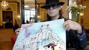 Sein markenzeichen sind hut und sonnenbrille, die er bekannt wurde er vor allem durch seine auftritte mit dem panikorchester. Serie Kunstler Im Hotel Udo Lindenberg Seit 20 Jahren Im Hamburger Atlantic