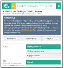 Image result for HEART Score