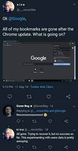 How ai is powering a more helpful google. Mise A Jour 09 Aout Les Favoris De Google Chrome Ont Disparu Supprimes Automatiquement Vous N Etes Pas Seul Fr Atsit