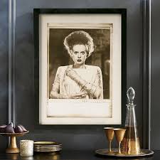 Framed Bride of Frankenstein Wall Art