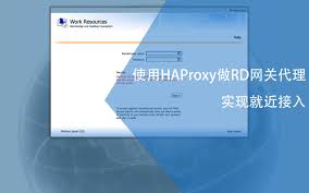 使用HAProxy做RD网关代理实现就近接入| NGX Project | NGX.HK