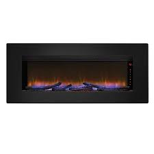 Electric fireplace inserts (1) entertainment center electric fireplaces (32) mantel electric fireplaces (5) wall mounted electric fireplaces (3) wood species. Classicflame 46 57 In Black Electric Fireplace Insert In The Electric Fireplace Inserts Department At Lowes Com