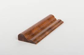 Rails can blend in with the walls or provide a contrasting shape and color to them. 1760 Millwork 3 4 X 2 Rustic Cherry Chair Rail Mouldings At Menards