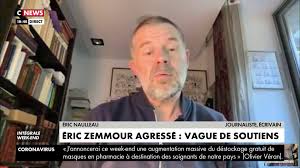 Zemmour, olivier pardo, a fait une demande de renvoi dans le cadre du mouvement de grève des avocats contre la réforme des retraites, à laquelle le tribunal a fait droit. Cnews Avec L Agression D Eric Zemmour Le Fait Nouveau C Est Que Ce Pauvre Type Filme Son Mefait Et S En Vante Sur Les Reseaux Sociaux Il Faut Marquer Le Coup Avant Qu Un