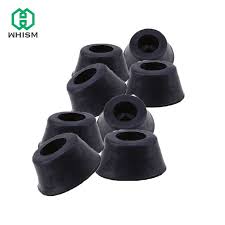 8pcs Set Rubber Round Table Chair Furniture Feet Leg Pads Tile Floor Protectors M8 Truncated Cone Typ Furniture Legs Furniture Feet Floor Protectors For Chairs