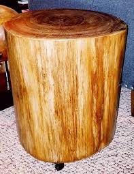 Oh, and it goes without saying: Tree Log Wood Side Table Tree Wood Table Manmadewoods