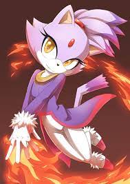 Blaze the Cat | Sonic the hedgehog, Sonic, Hedgehog