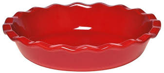 Dekoartikel günstig und bequem online kaufen! Emile Henry Kuchen Auflaufform Mit Wellenrand In Granatapfel
