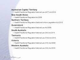 This law applies in the act as if it were part of the. Health Practitioner Regulation National Law Wa Act 2010 Summary