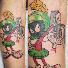 40 marvin the martian tattoo designs for men cartoon ink ideas. Custom Marvin The Martian Specialeffects Tattooing Facebook