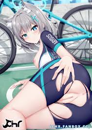 Rule 34 dev 1boy 1girl bike jersey - blue archive hentai