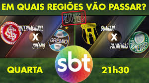 Jogo do gremio hoje onde vai passar. Quais Regioes O Sbt Vai Passar Inter X Gremio E Guarani X Palmeiras Ale Ao Vivo Youtube