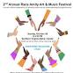 2nd Annual Race Amity Art & Music Festival event image