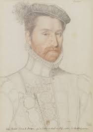 Portrait de Guy Chabot, baron de Jarnac, dessinateur anonyme, v. 1555.
