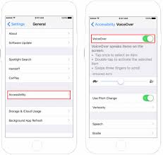 To change these preferences, choose apple menu > system preferences, click accessibility, then click voiceover. How To Enable Disable Voiceover In Iphone Ipad