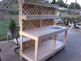 Handmade Garden Potting Bench Made In Just An Afternoon Outdoor Potting Bench Potting Bench Plans Potting Bench