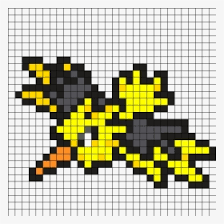 This is the complete national pokédex for generation 8, which lists every one of the 898 pokémon discovered so far. Pokemon Pixel Art Zapdos Hd Png Download Kindpng