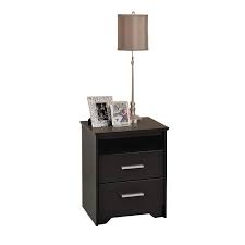 Features the district bedroom collection is inspired by the simplicity of urban industrial pipe night stand with drawer for bedrooms,pine wood end table with storage for living room,bedside table night table bedstand. Prepac Coal Harbor Tall Engineered Wood 2 Drawer Nightstand In Black Bch 2250
