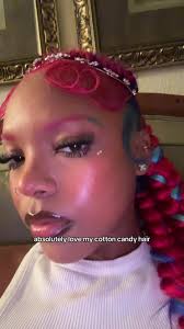 Velvet Violet Cotton Candy Pink Hair Color Dye