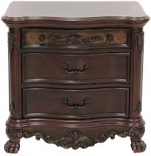 Wood carvers in switzland note; Lorenzi Nightstand 2243 4 American Furniture Galleries Sacramento Ca