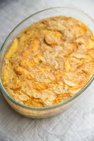 Clafoutis Peches Et Amandes Recette Clafoutis Peche Recettes De Cuisine Idee Recette