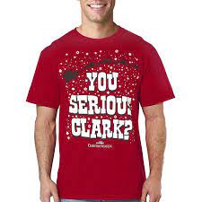 Maybe you would like to learn more about one of these? National Lampoon Christmas Vacation You Serious Clark T Shirt Walmart Com Walmart Com