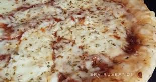 Resep Pizza Teflon Empuk Tanpa Tepung Protein Tinggi Oleh Ervi Resep Di 2020 Tepung Pizza Protein