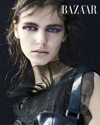 Maya Gunn in 'Dark Romance' by Rachell Smith in Harper's Arabia — Anne of  Carversville