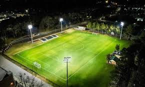 Here are sizes for soccer fields at many levels. Duggins Soccer Stadium Facilities Methodist University Athletics