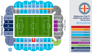 Aami Park Seating Map Color 2018