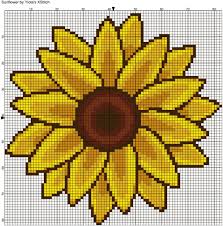 28 w x 82 h. Free Sun Flower Cross Stitch Cross Stitch Patterns Cross Stitch Flowers Cross Stitch Charts