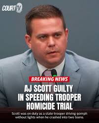 AJ Scott: Guilty in Speeding Trooper Homicide Trial in Georgia
