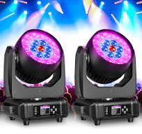Amazon.com: LED Moving Head Light 19x15W Beam/Wash/Zoom ...