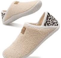 L-RUN Women Fuzzy Fleece Slipper Indoor Outdoor Warm Winter House Shoes