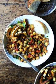Chickpea Tagine With Tomato Jam Alexandra S Kitchen Recipe Tagine Delicata Squash Vegetarian Dinners