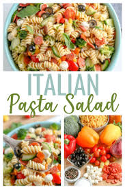 Italian Pasta Salad Recipe Pasta Salad Italian Best Pasta Recipes Pasta Salad