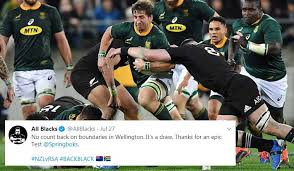 Rugby union new zealand rugby team. New Zealand Rugby Team Takes A Dig At Icc After Match Against Sa Ends In Draw The Week