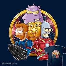 Future War Cartoon Crossovers Futurama Cartoon